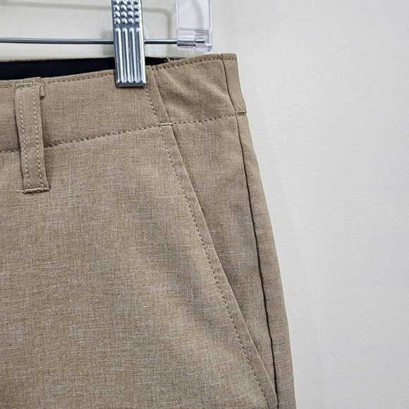 Volcom frikin cross shred static hybrid shorts in dark khaki men's size 30 - Picture 10 of 10